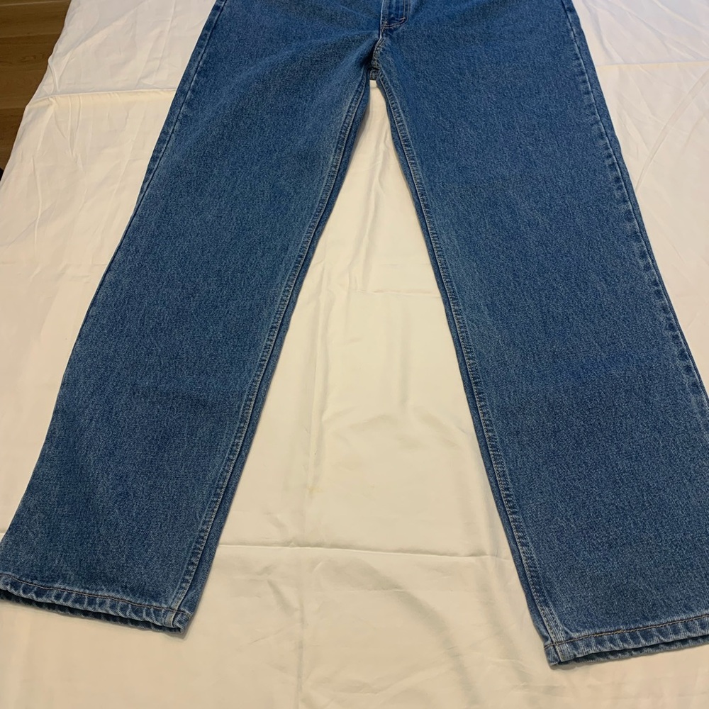Levi's Straight-Leg Men's Jeans in Classic Blue Denim